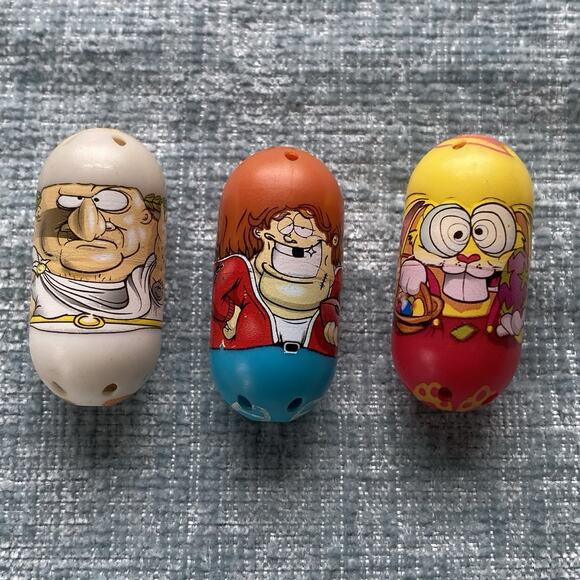 Mighty Beanz Lot Of 20 Mixed Figures Collectibles Retro Toys - Picture 4 of 8